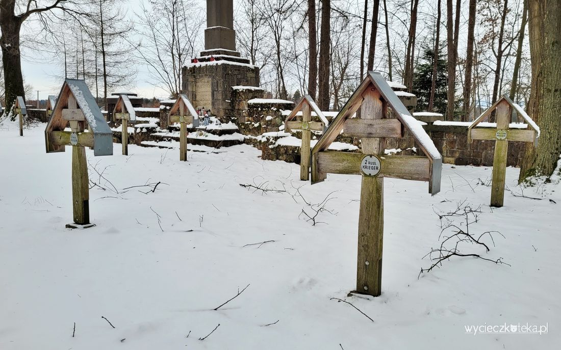 Ciężkowice-Rakutowa cmentarz wojenny nr 141 z I wojny światowej