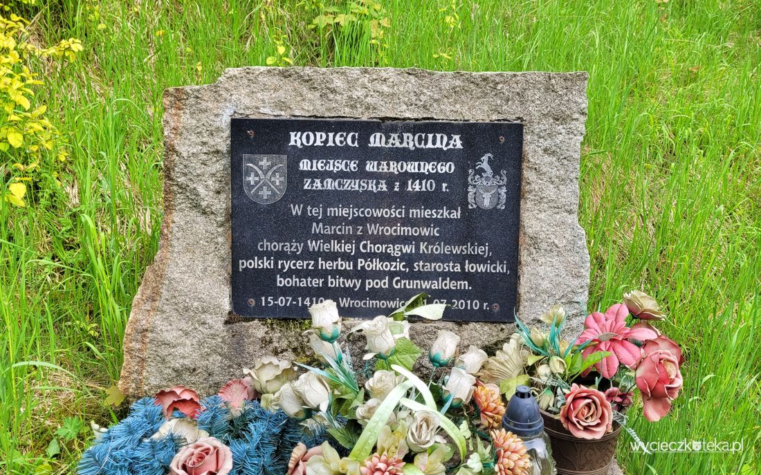 Kopiec Marcina z Wrocimowic znanego z Bitwy pod Grunwaldem. Odkryj średniowieczne grodzisko!