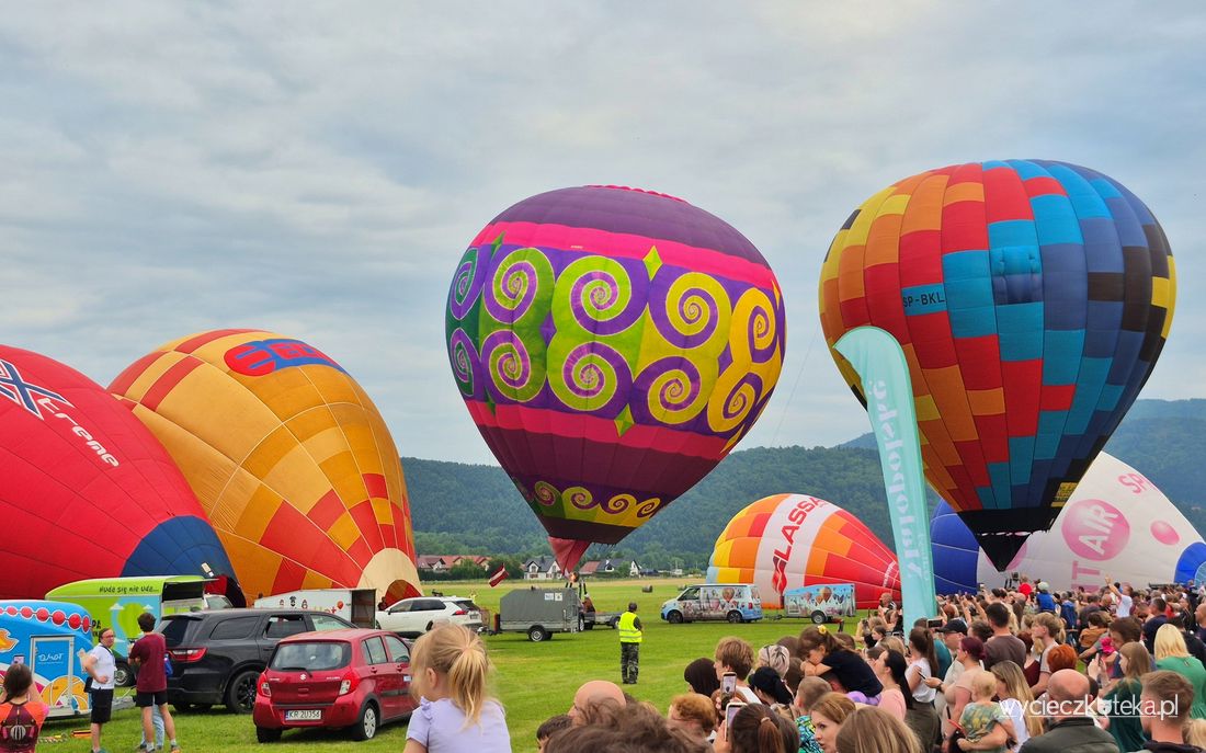 Kolorowe balony nad Sądecczyzną. Małopolski Festiwal Balonowy Odlotowa Małopolska 2026